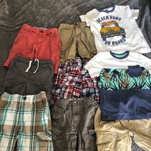 Lot size 6 boys summer clothes